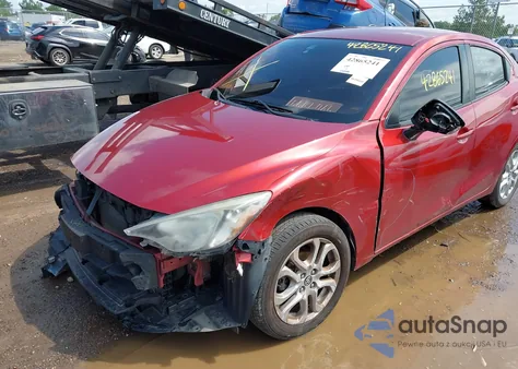 2017 Toyota Yaris Ia from USA, damaged, VIN 3MYDLBYVXHY170485